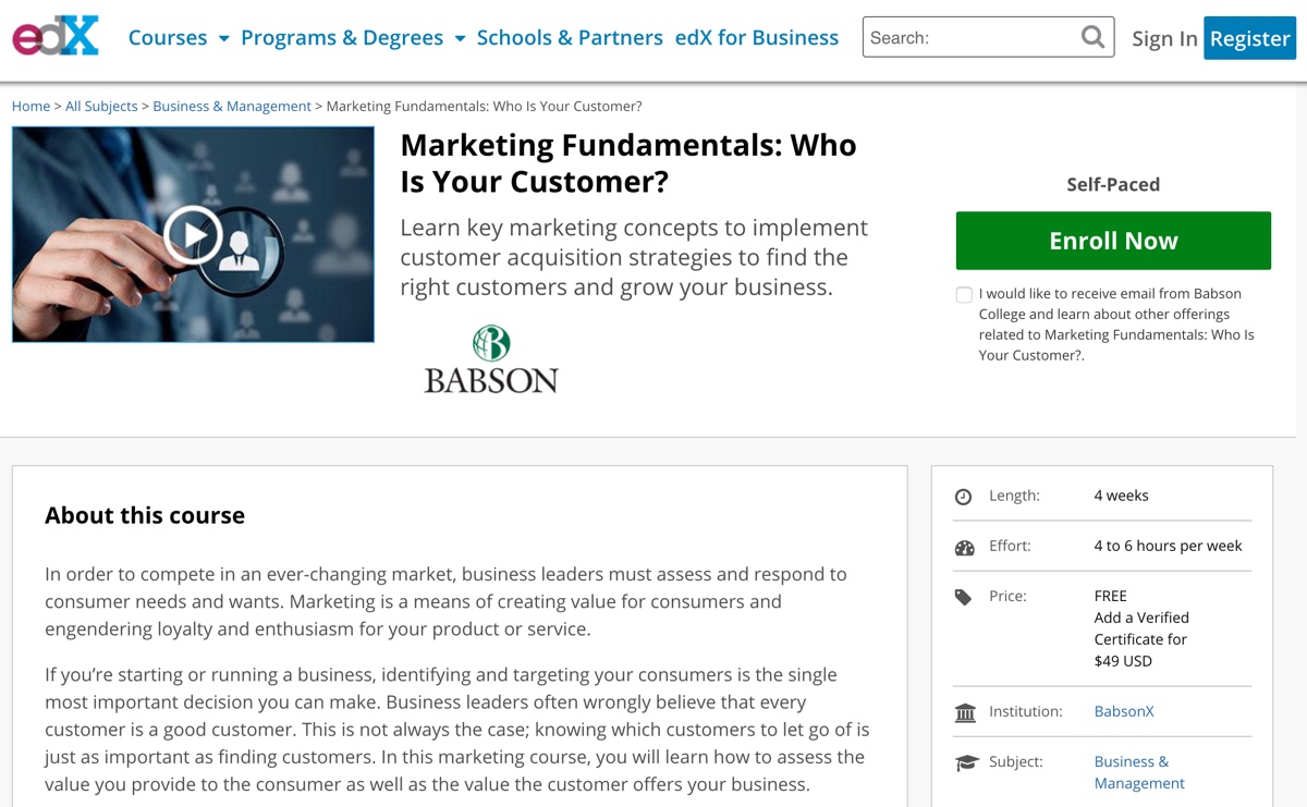 Marketing Fundamentals