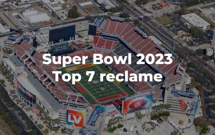 Top reclame si spoturi de la Super Bowl 2023